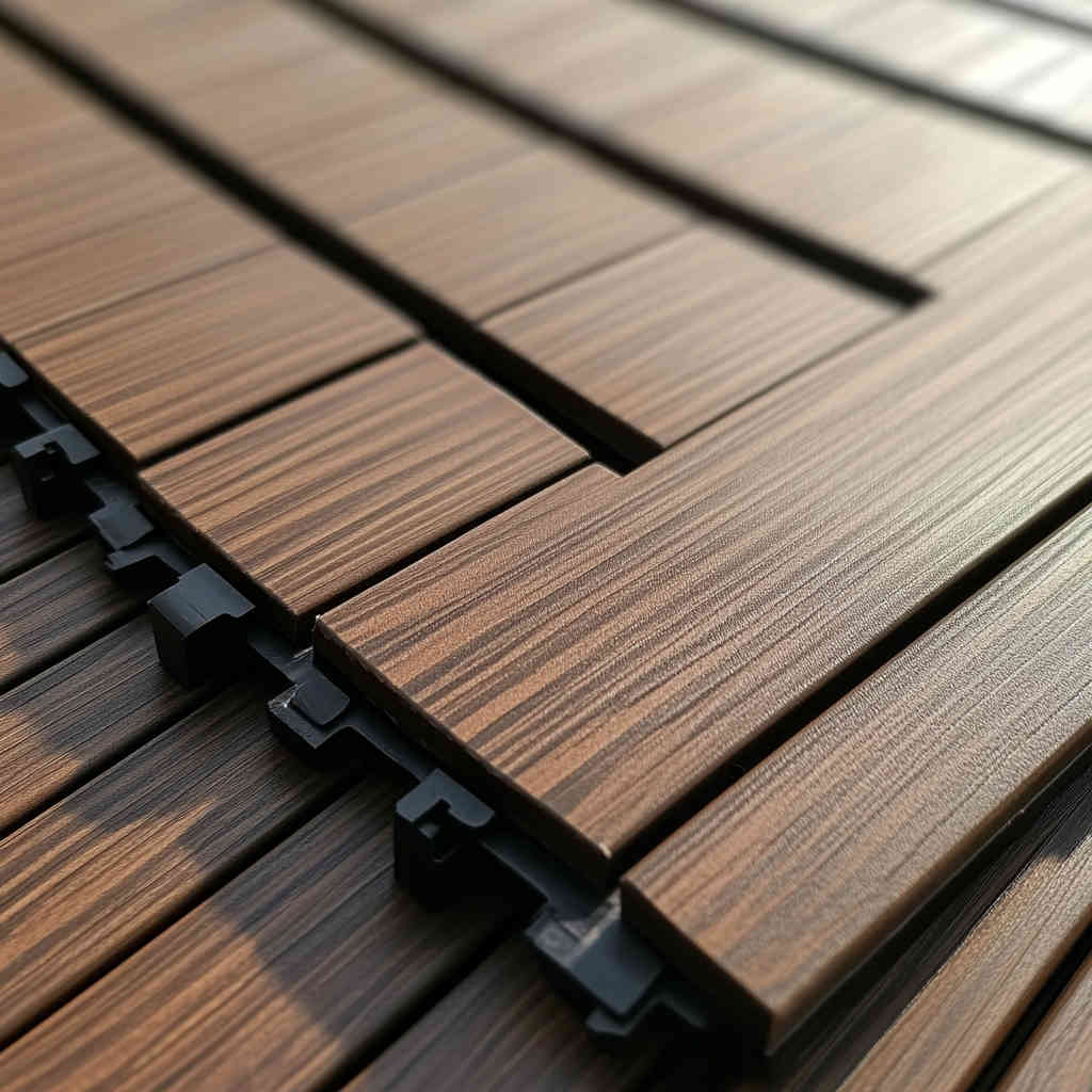 Premia WPC DIY Decking Tiles vs. Traditional Wood Decking