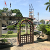 Arch Pergola with gate