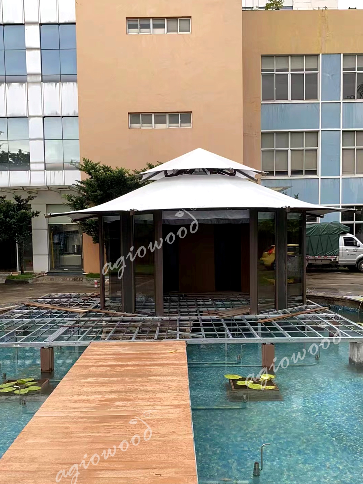 Tent House Platform Decking