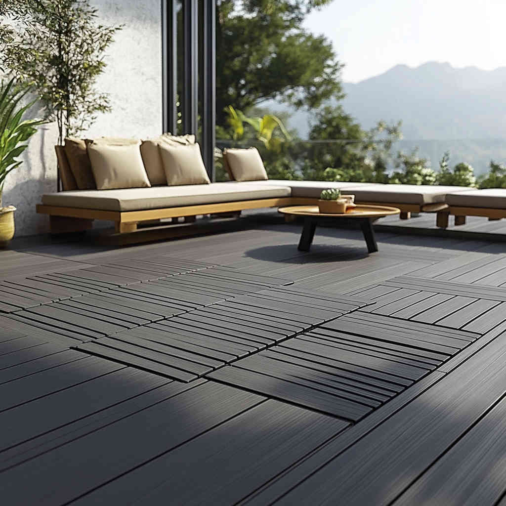 Premia WPC DIY Decking Tiles vs. Composite Decking Boards