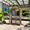 Arch Pergola with gate