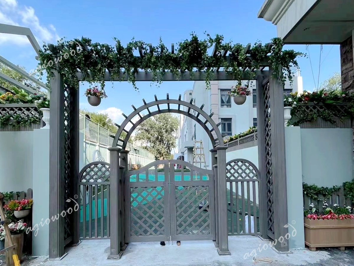 Pergola fi Arch mana barumsaa daa'immanii / mana barumsaa seenuuf . 