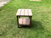 Rectangular Outdoor Side Table Stool