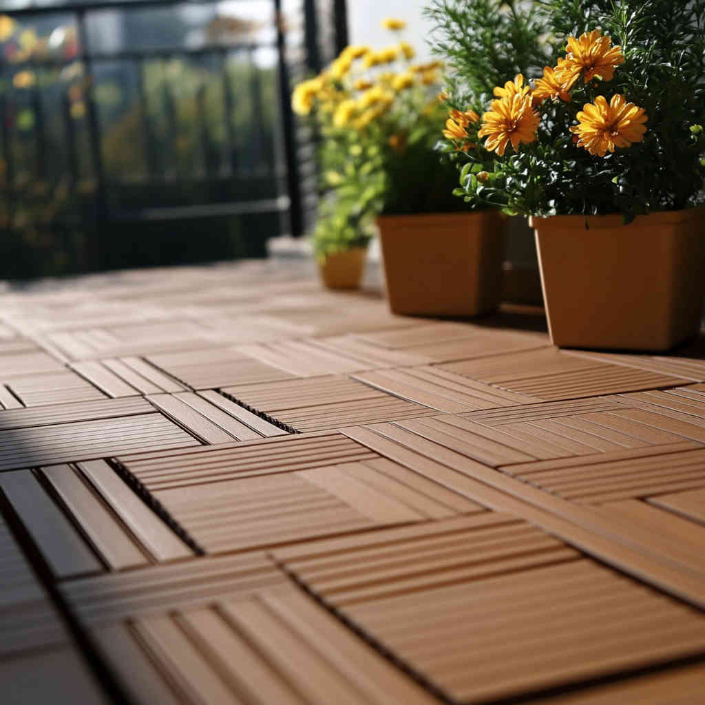 Premia WPC DIY Decking Tiles vs. PVC Decking