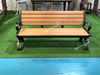 3-seats or 2-seats Park Bench with Backrest and Armrests