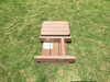 Rectangular Outdoor Side Table Stool